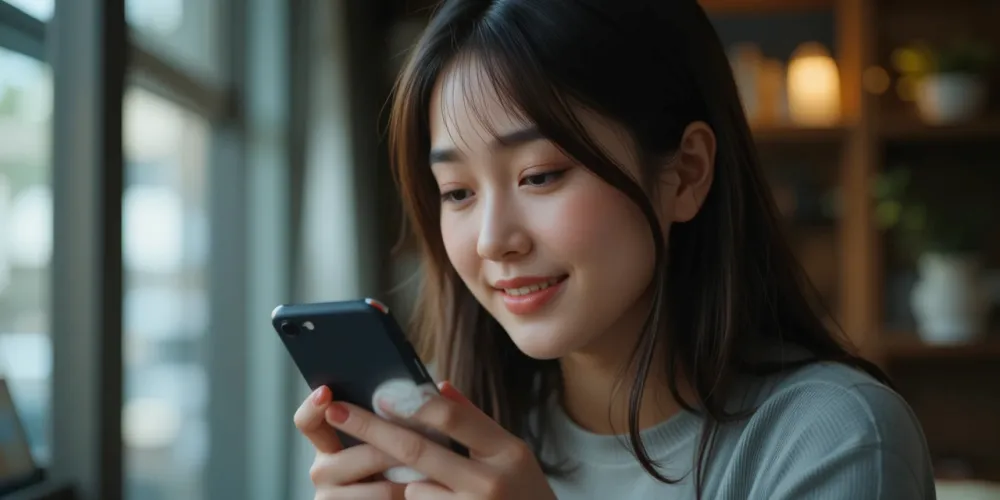 정부지원금 신청 방법과 기간, 2026년 신청 일정 최신판 정리 6 정부지원금 신청 완료 메일을 확인하며 안도하는 여성의 미소 짓는 모습