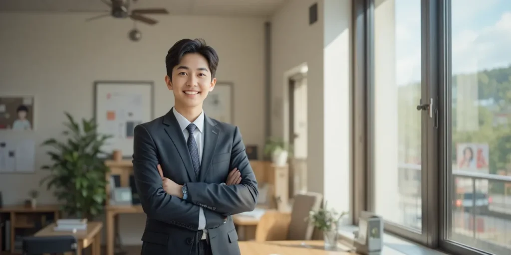 안정적인 미래를 준비하는 사업자의 모습