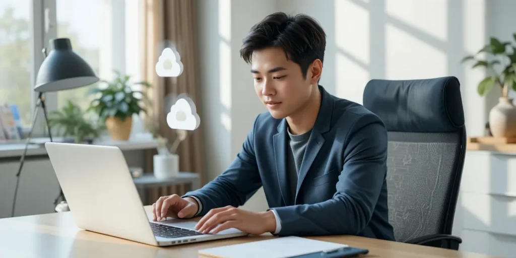 네이버 마이박스 유료 요금제를 사용하는 모습