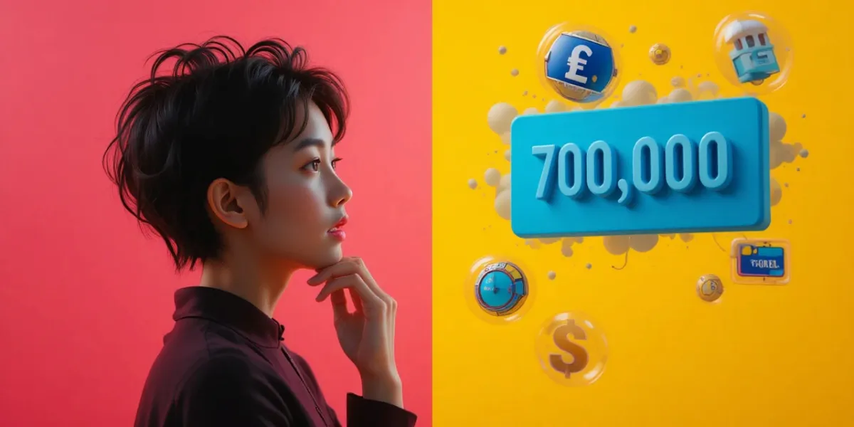 금액별 수익 차이를 고민하는 모습