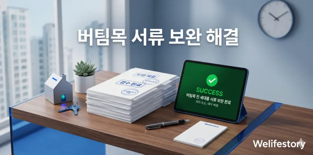 버팀목 대출 서류 보완 요청 즉시 대응 리스트 및 제출 팁 2 버팀목 대출 서류 보완 요청 해결 및 적격 판정이 완료된 장면