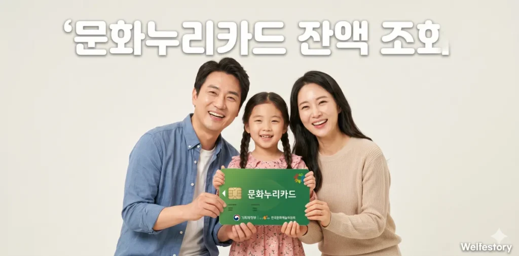 문화누리카드 잔액 조회 및 2026년 사용처 확대 혜택 가이드 2 편리한 문화누리카드 잔액 조회 후 새롭게 추가된 혜택을 확인하는 모습