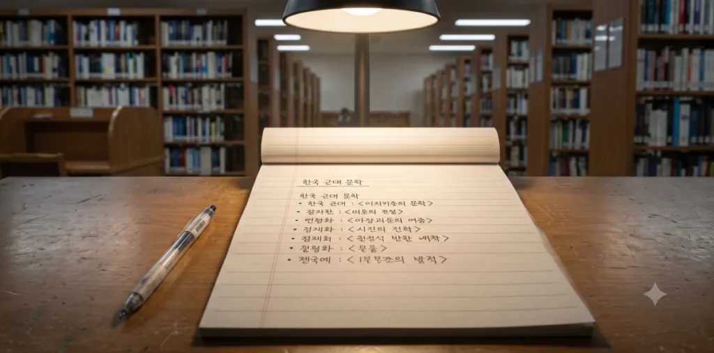 도서관에서 개인워크아웃 원금 감면율 조건에 맞추어 필수 서류 양식을 작성하는 장면