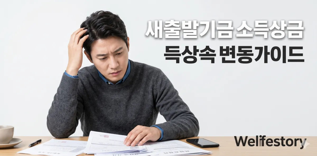 새출발기금 신청 후 소득 증가 자산 상속 대처법을 심각하게 고민하는 모습