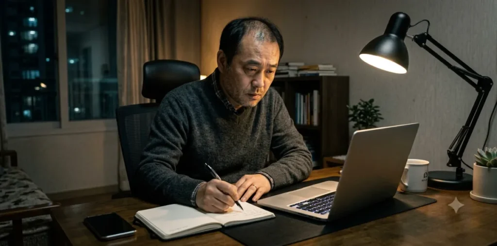 명의도용 방지 엠세이퍼 사이트에 접속하여 내 명의의 가입 내역을 알아보는 장면