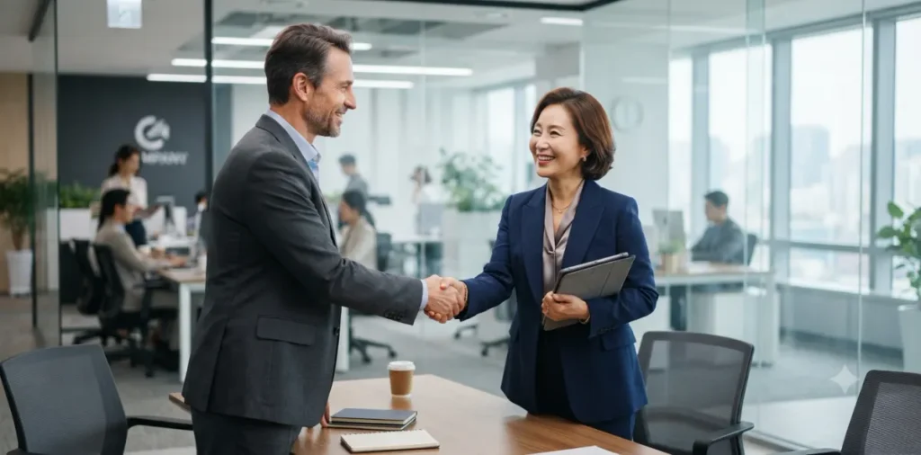 내일배움카드 훈련장려금 지급 기준 및 자부담금 환급 신청 방법 6 면접에 최종 합격한 뒤 국민내일배움카드 취업 환급 신청 요건을 모두 갖춘 장면